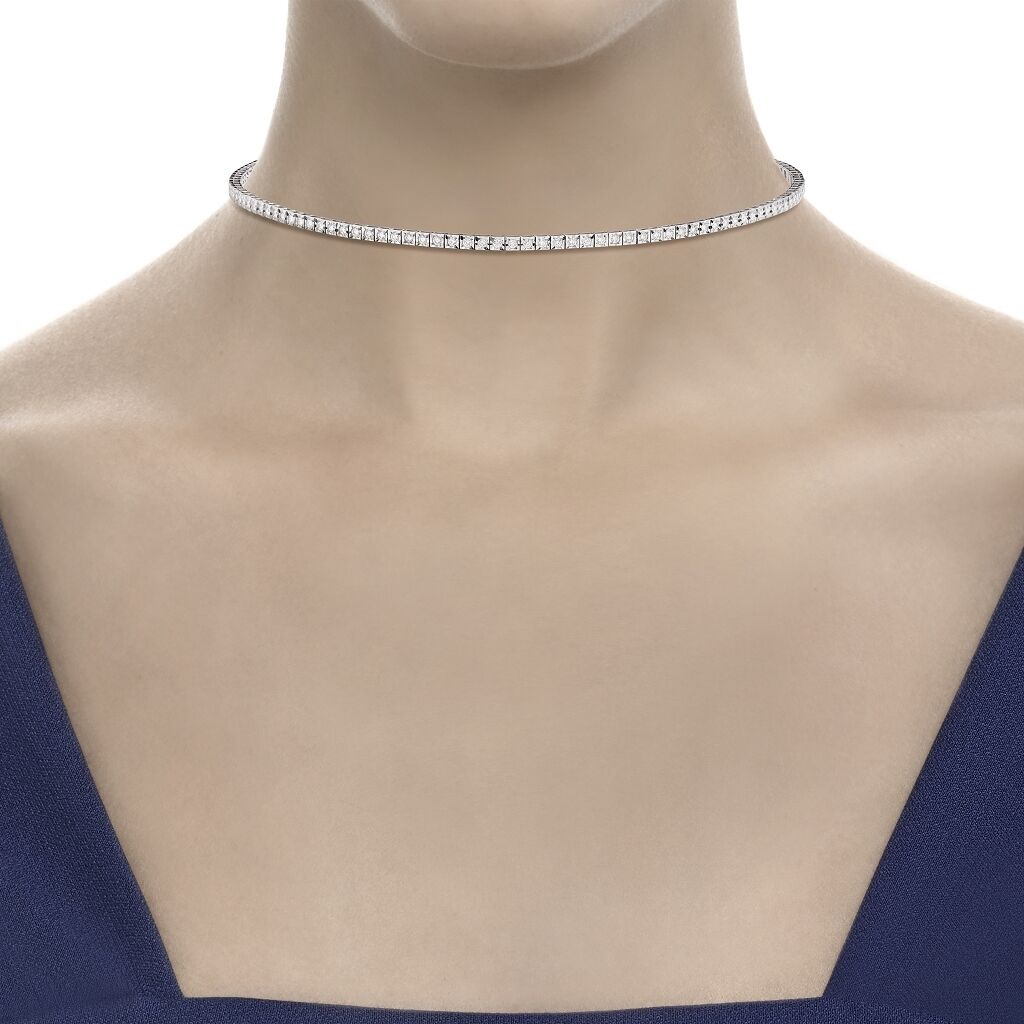 Recarlo Face Cube Tenniscollier