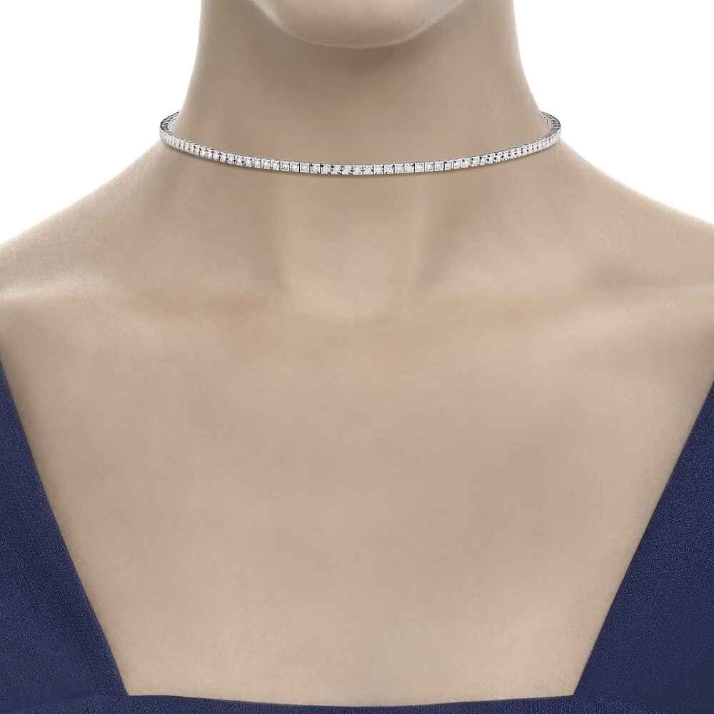 Recarlo Face Cube Tenniscollier
