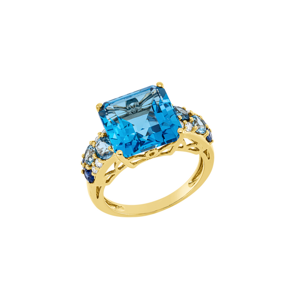 Brogle Classic colored stone ring