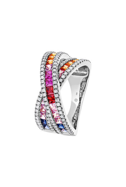 Brogle Selection Saphirring Rainbow Brogle Selection Saphirring Rainbow