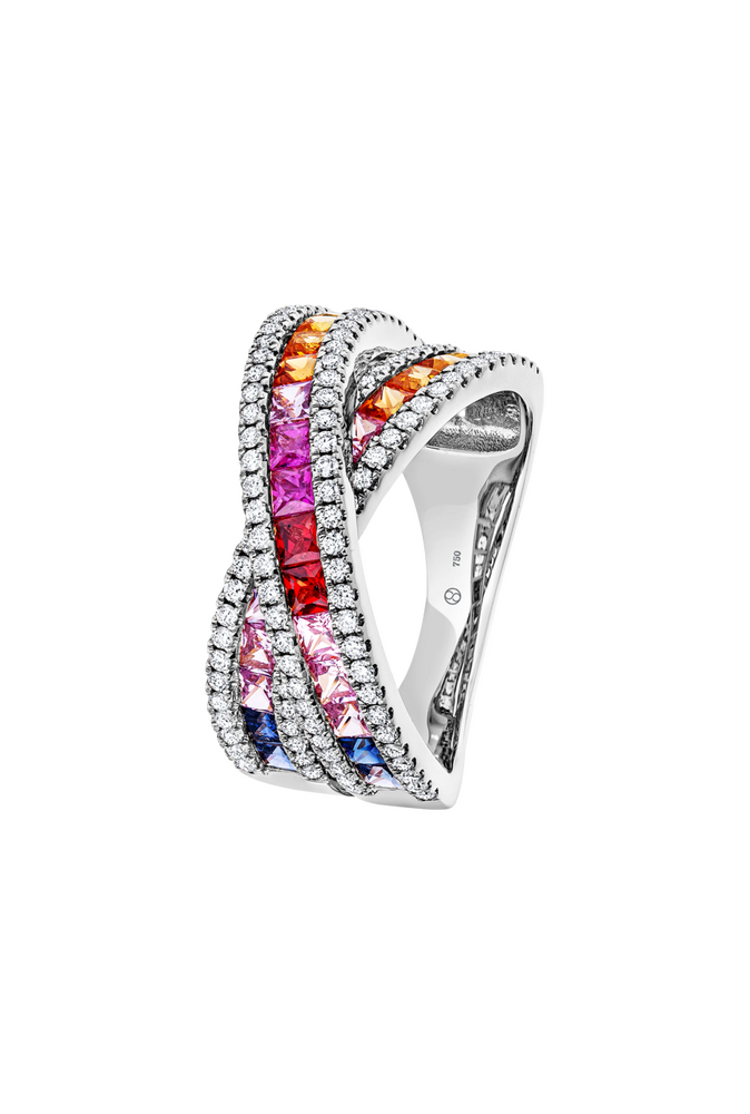 Brogle Selection Sapphire Ring Rainbow Brogle Selection Sapphire Ring Rainbow