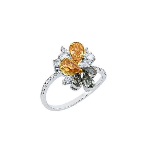 Brogle Selection Bicolor diamond ring Brogle Selection Bicolor diamond ring