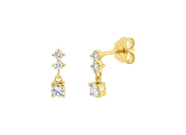Brogle Classic diamond earrings