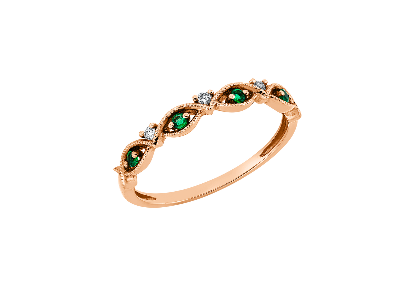 Brogle Classic emerald ring