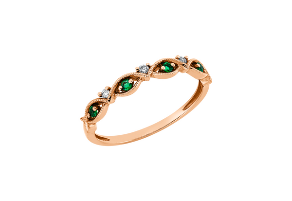 Brogle Classic emerald ring