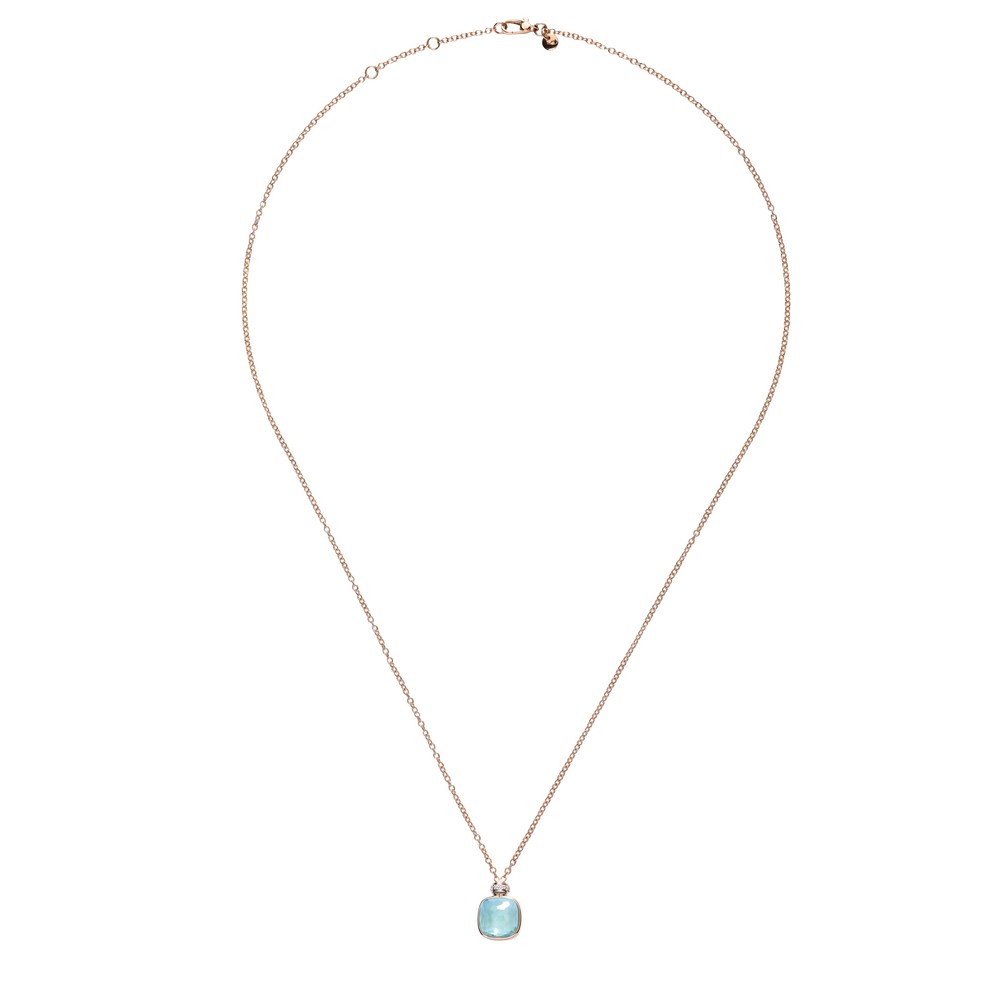 Pomellato Nudo Sky topaz necklace with pendant