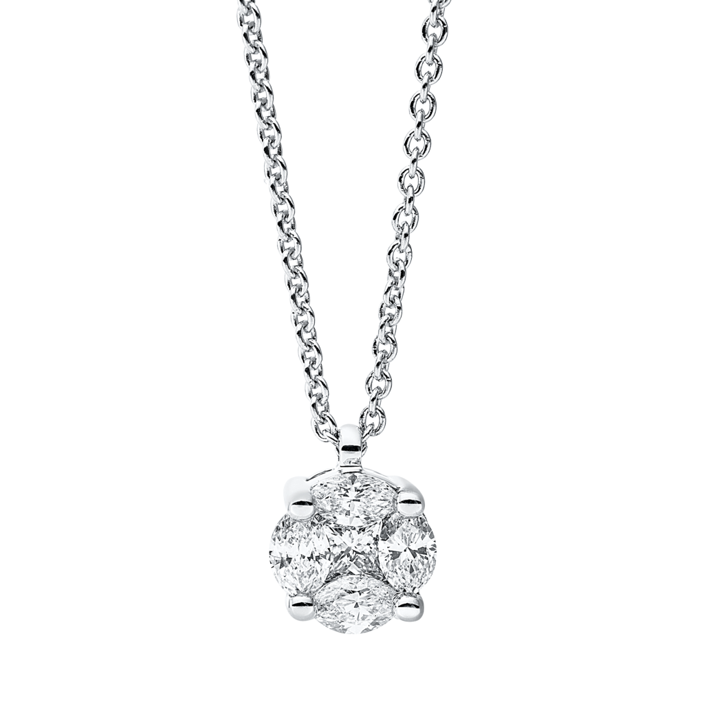 Brogle Classic Kette mit Diamantanhänger Brogle Classic Kette mit Diamantanhänger