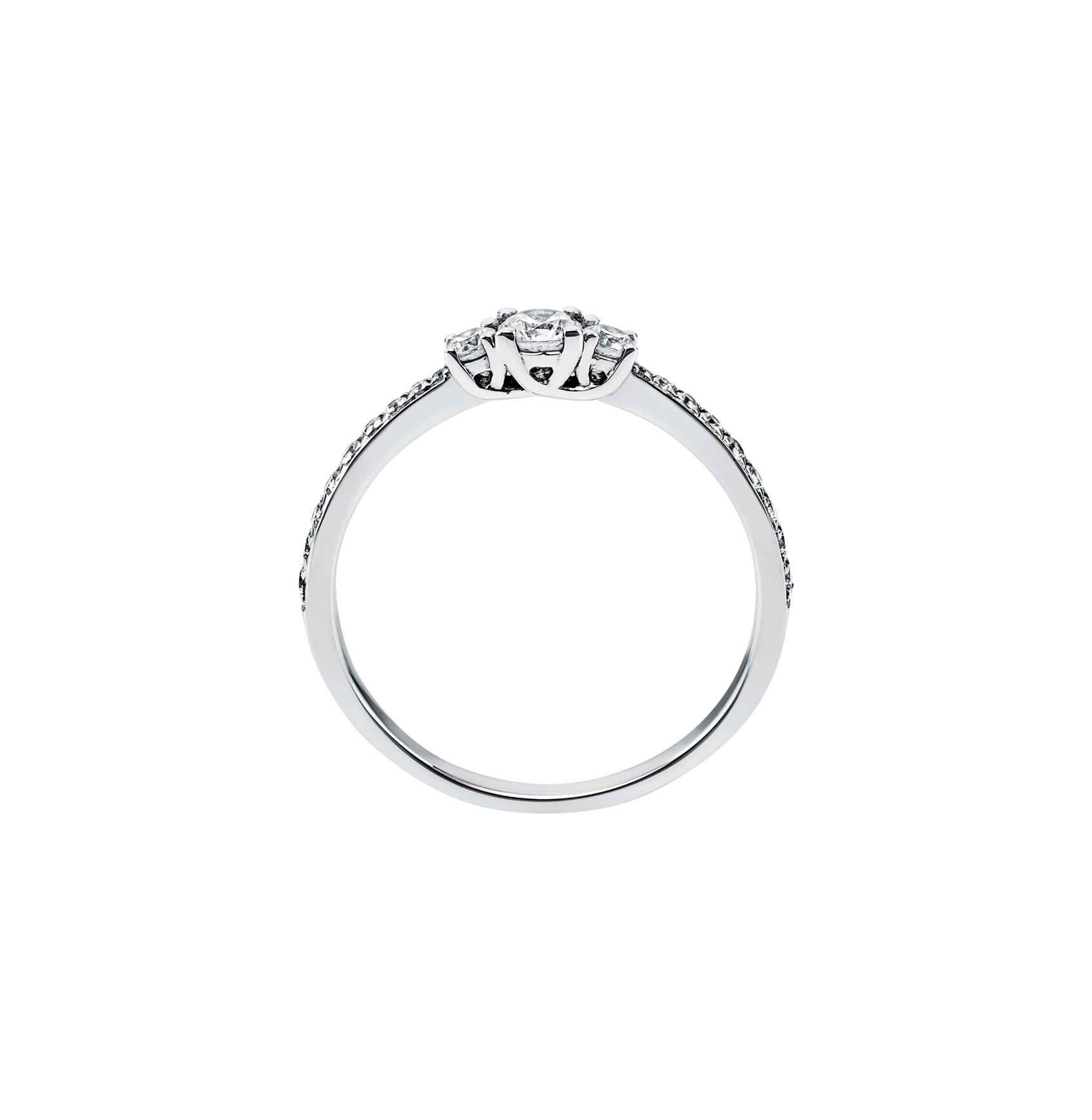 Brogle Solitaire Ring Trio Brogle Solitaire Ring Trio