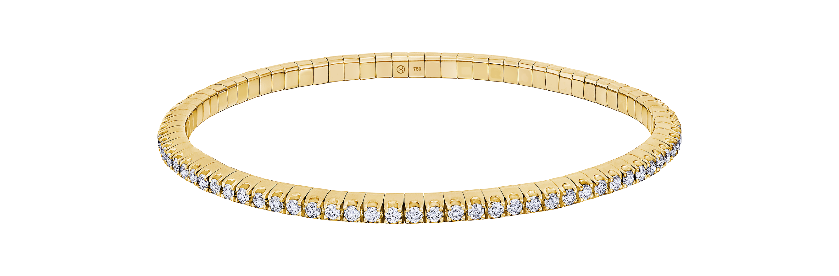 Brogle Selection flexible tennis bracelet Brogle Selection flexible tennis bracelet