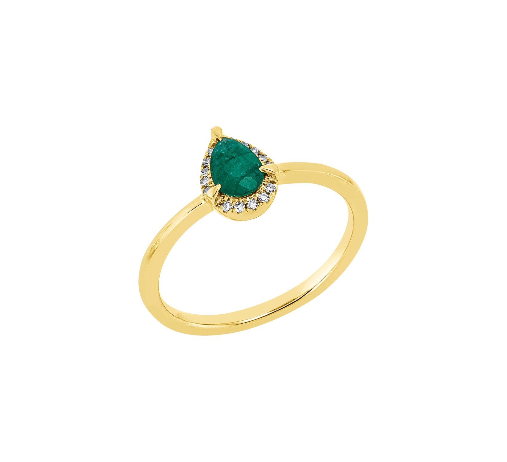 Brogle Classic emerald ring