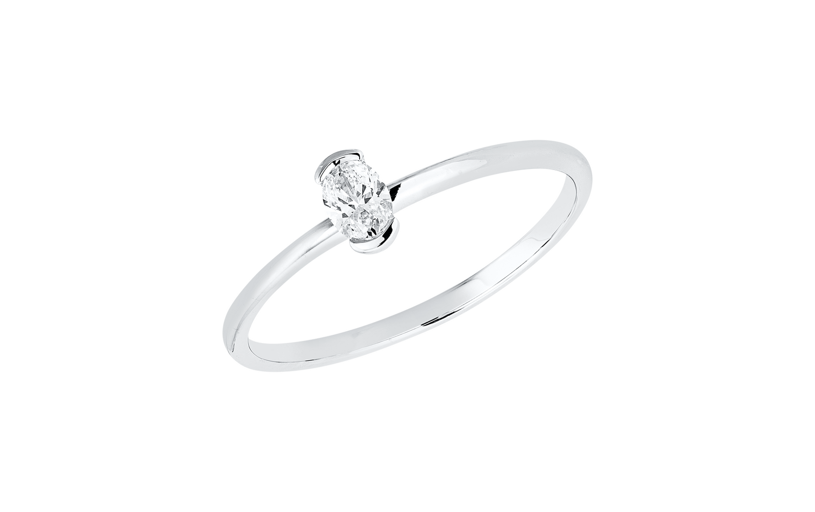 Brogle Classic solitaire ring Brogle Classic solitaire ring