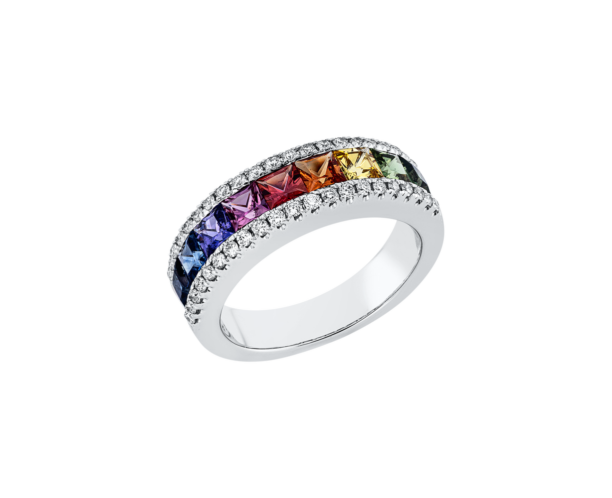Brogle Selection sapphire ring Rainbow