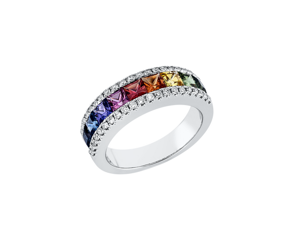 Brogle Selection sapphire ring Rainbow