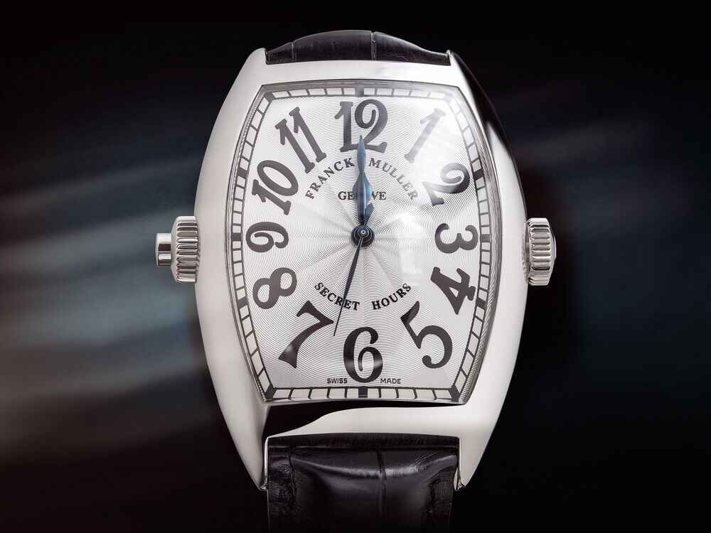 Franck Muller Cintrée Curvex Secret Hours 55.4 x 39.6mm