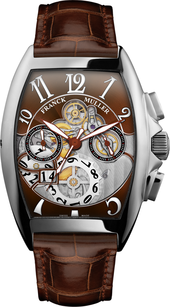 Franck Muller Cintrée Curvex Automatic Chronograph 55.4 x 43.1mm Franck Muller Cintrée Curvex Automatic Chronograph 55.4 x 43.1mm