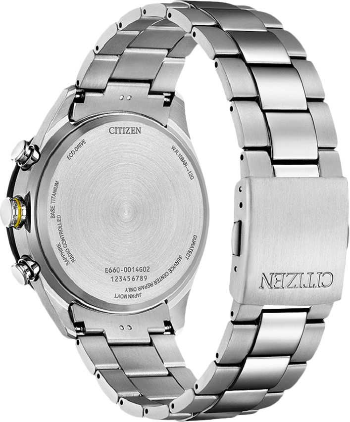 Citizen Super Titanium radio controlled watch 42,5mm Citizen Super Titanium radio controlled watch 42,5mm