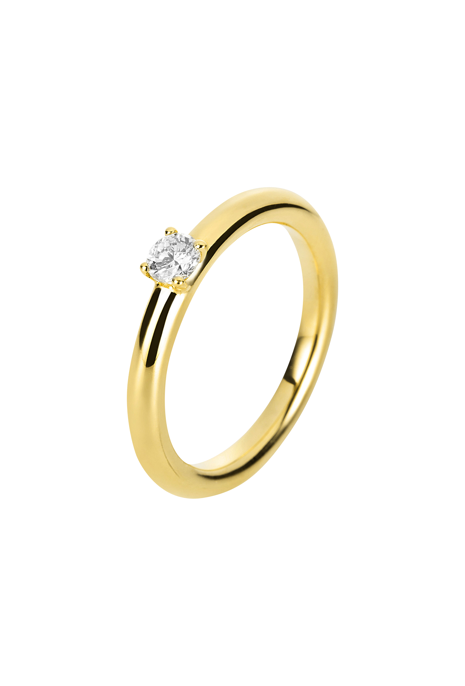 Brogle solitaire ring