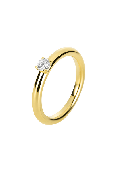 Brogle solitaire ring