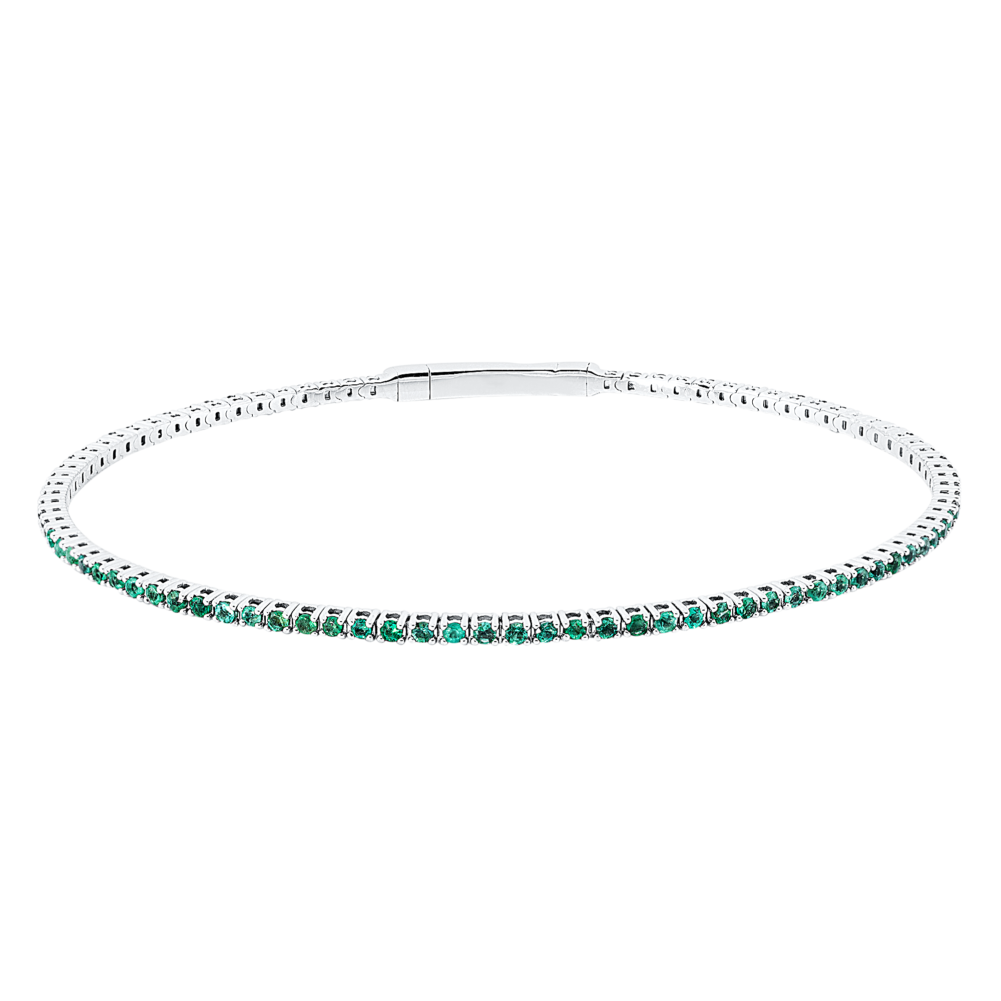 Brogle Classic emerald bangle Brogle Classic emerald bangle