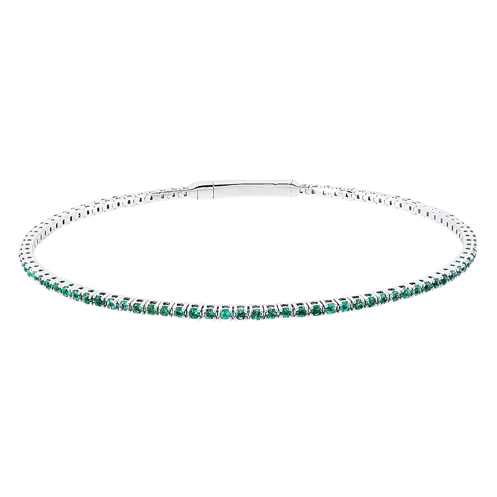 Brogle Classic emerald bangle Brogle Classic emerald bangle