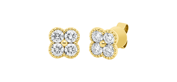 Brogle Selection diamond stud earrings