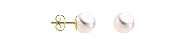 Brogle Classic Akoya pearl stud earrings