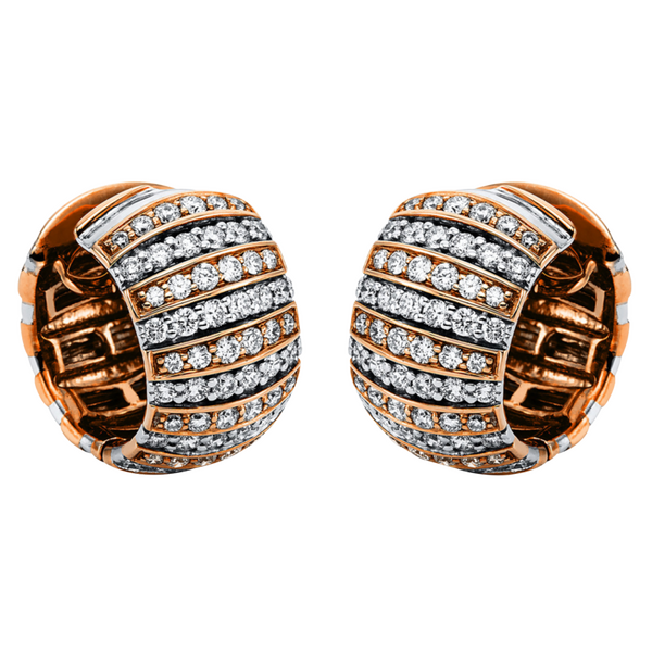 Brogle Selection Bicolor Diamantcreolen Brogle Selection Bicolor Diamantcreolen