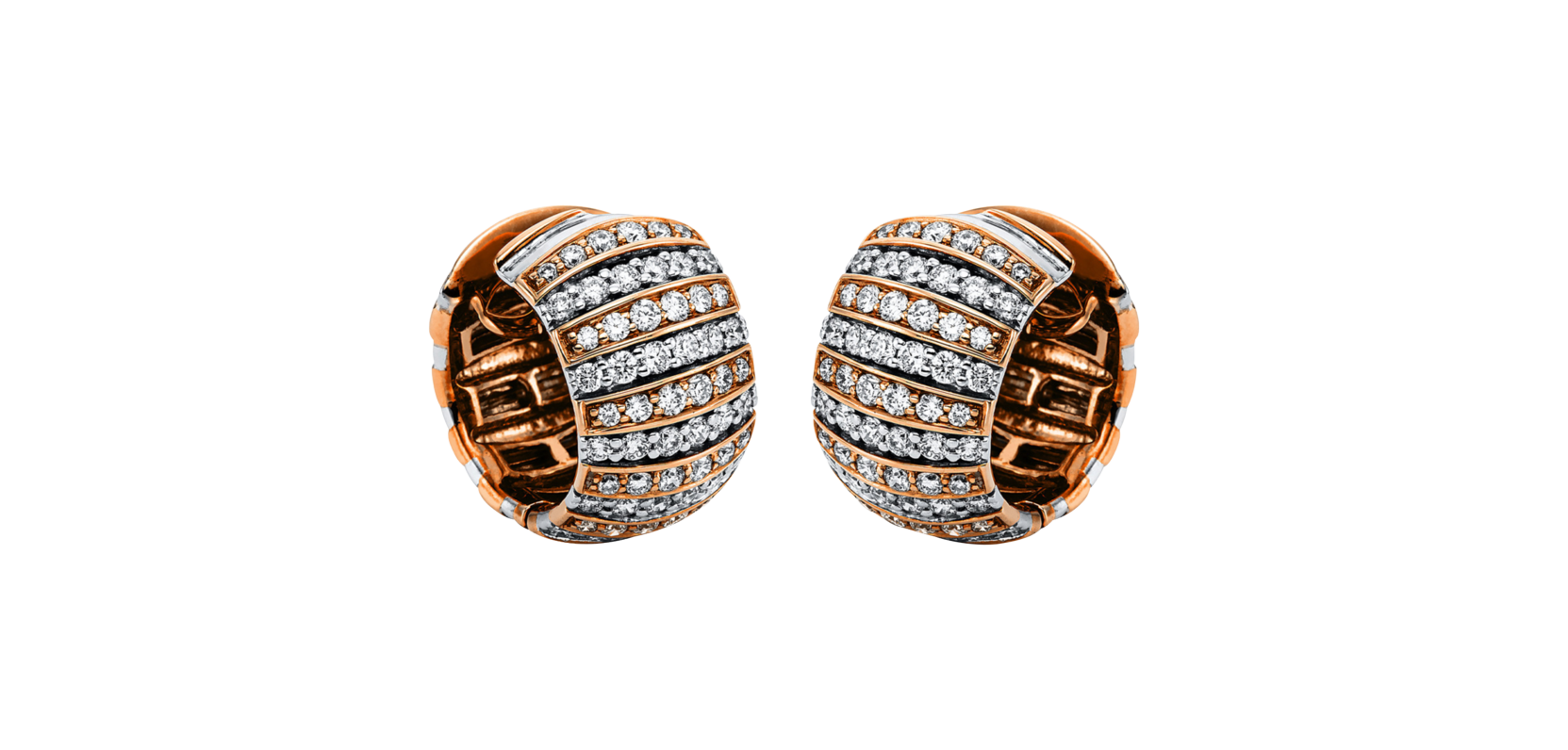 Brogle Selection Bicolor Diamantcreolen Brogle Selection Bicolor Diamantcreolen