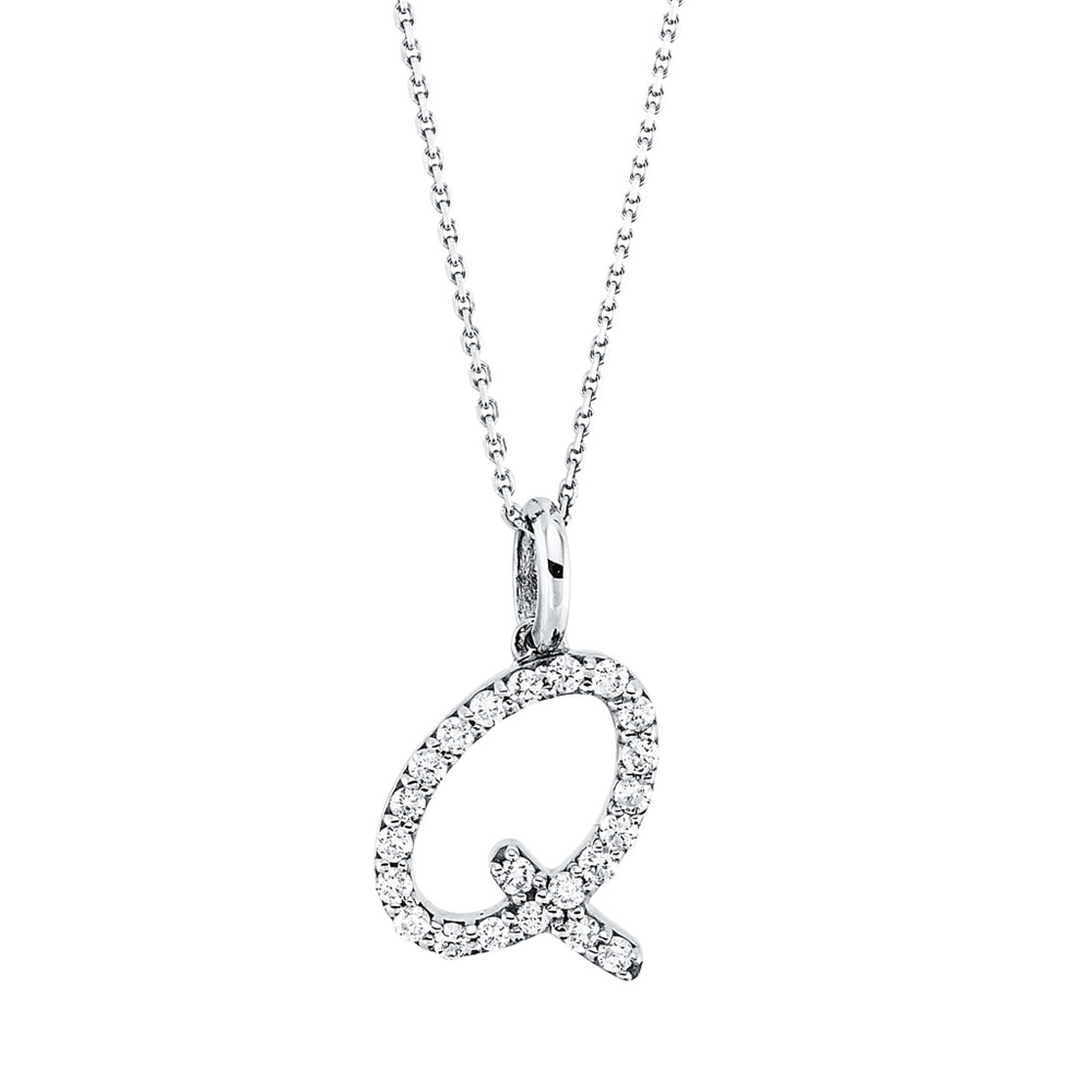 Brogle Selection Spirit letter Q necklace