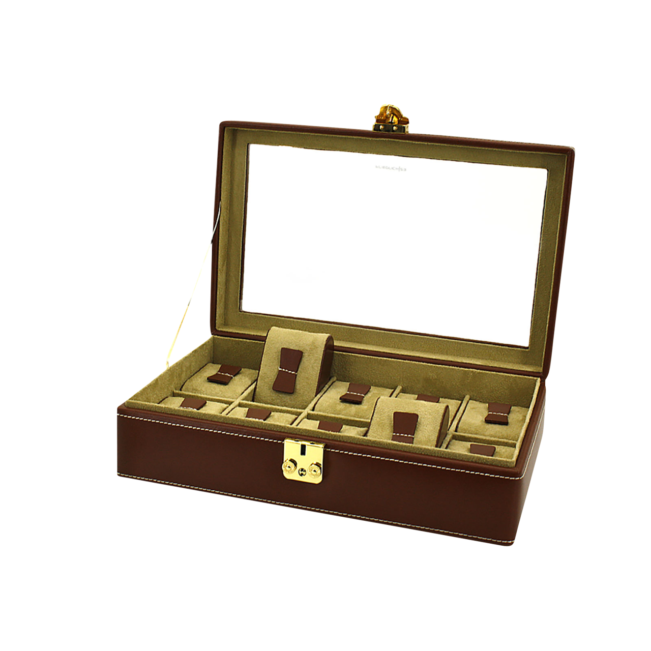 Friedrich Uhrenkoffer mit Sichtfenster Cordoba 10 Friedrich Uhrenkoffer mit Sichtfenster Cordoba 10