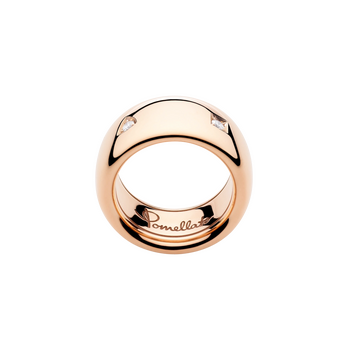 PAC4007 O7000 DB000 030 Pomellato iconica medium large ring rose gold 18kt 5 diamonds a933bb70e9492d453