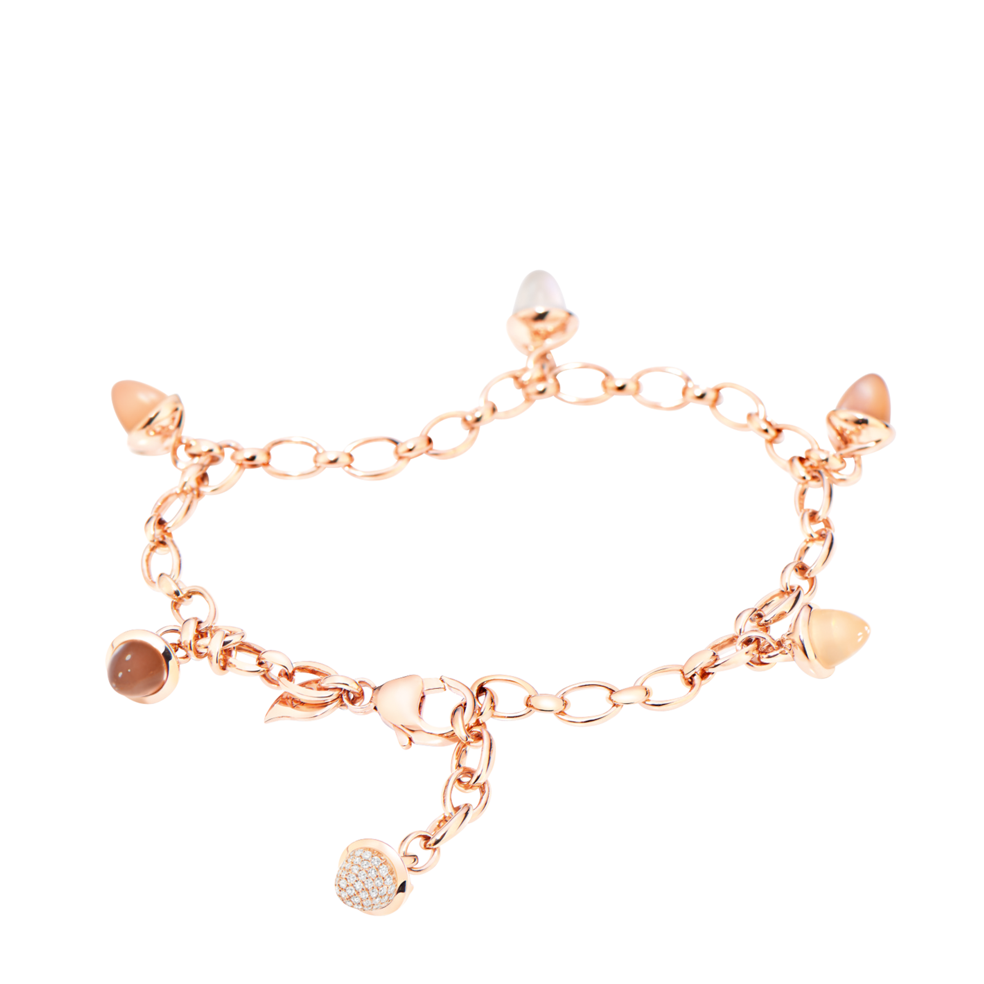 Tamara Comolli Mikado Charm Camel Pavé Bracelet with Pendant Tamara Comolli Mikado Charm Camel Pavé Bracelet with Pendant