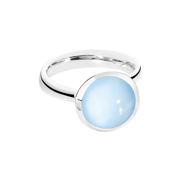 Tamara Comolli Bouton blue chalcedony L ring