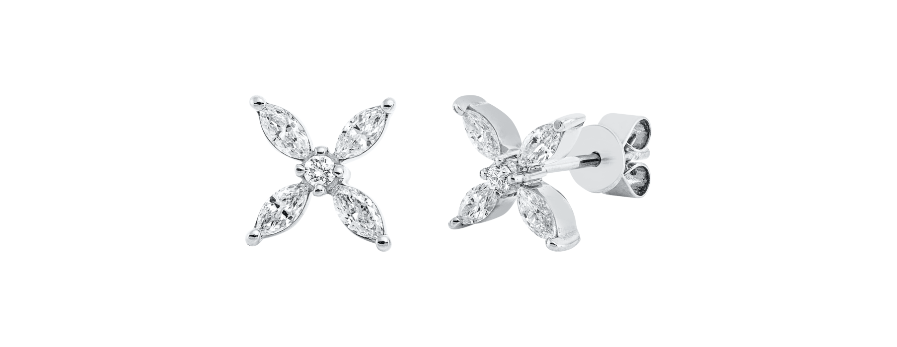 Brogle Classic diamond stud earrings Brogle Classic diamond stud earrings