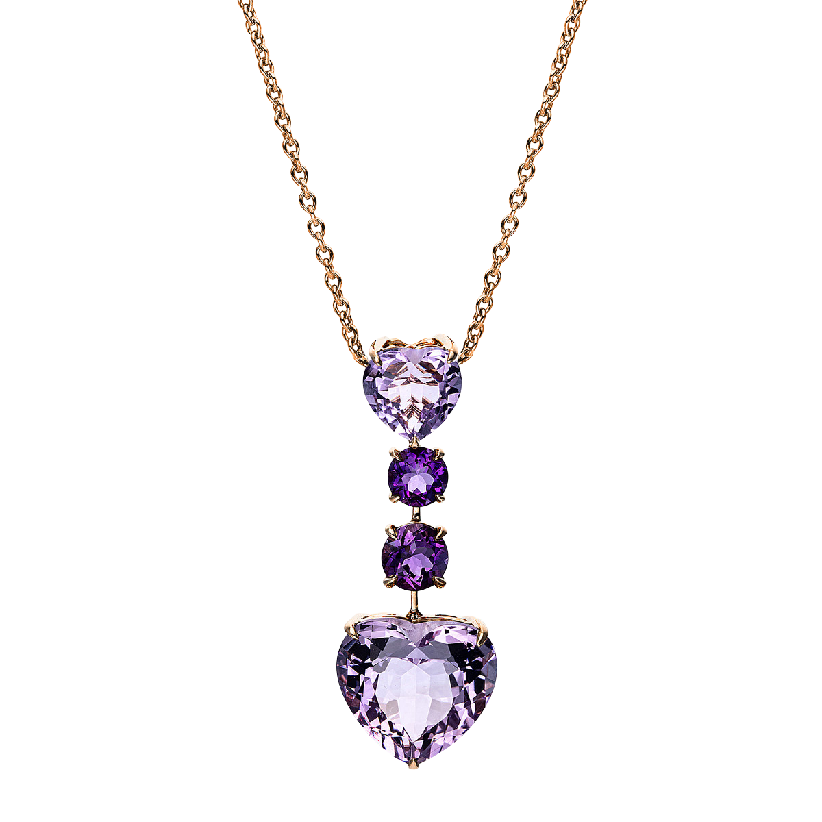 Brogle Classic Kette mit Amethystanhänger Brogle Classic Kette mit Amethystanhänger