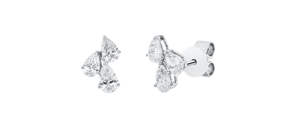Brogle Classic diamond stud earrings