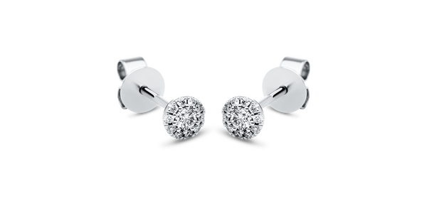 Brogle Classic diamond stud earrings