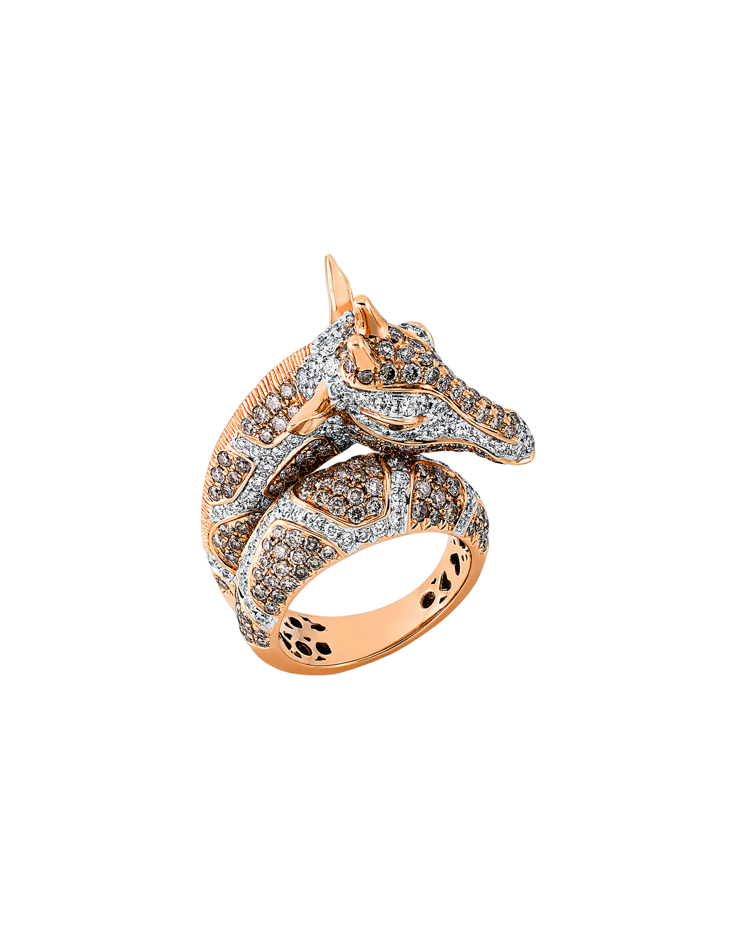 Brogle Selection Bicolor Diamantring