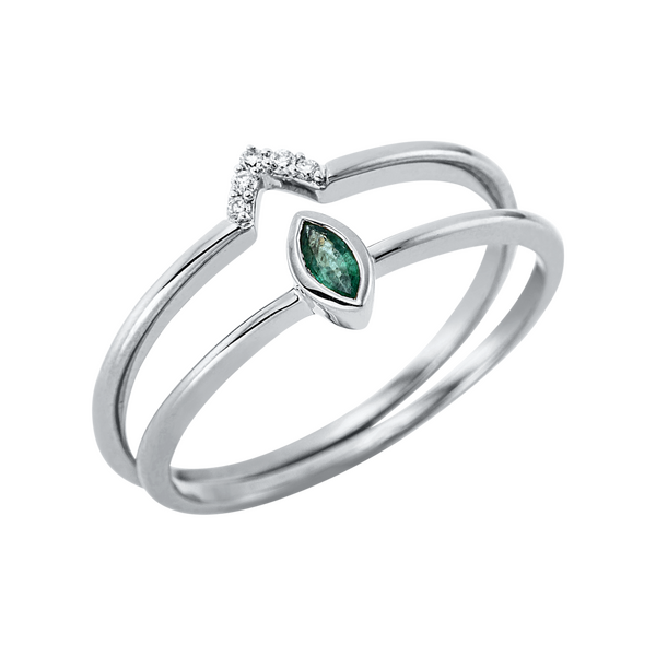 Brogle Selection Royal emerald ring