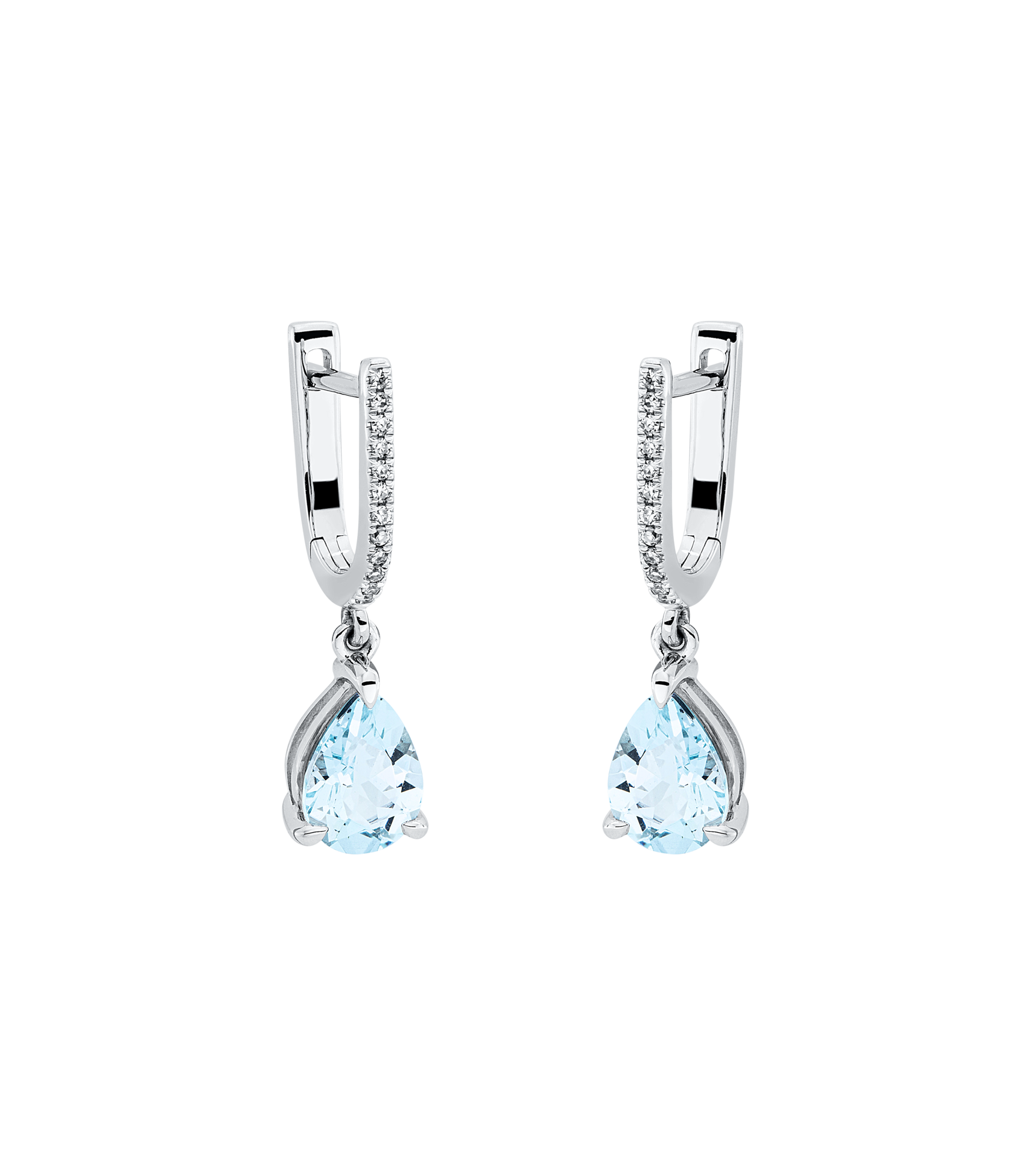 Brogle Classic aquamarine earrings Brogle Classic aquamarine earrings