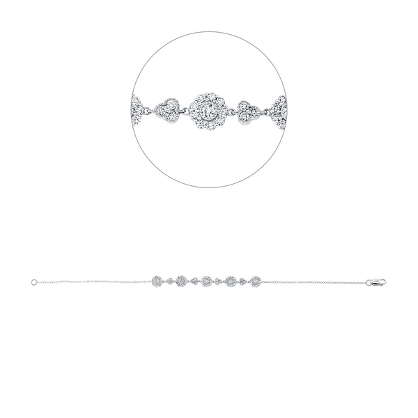 Brogle Selection Casual diamond bracelet Brogle Selection Casual diamond bracelet