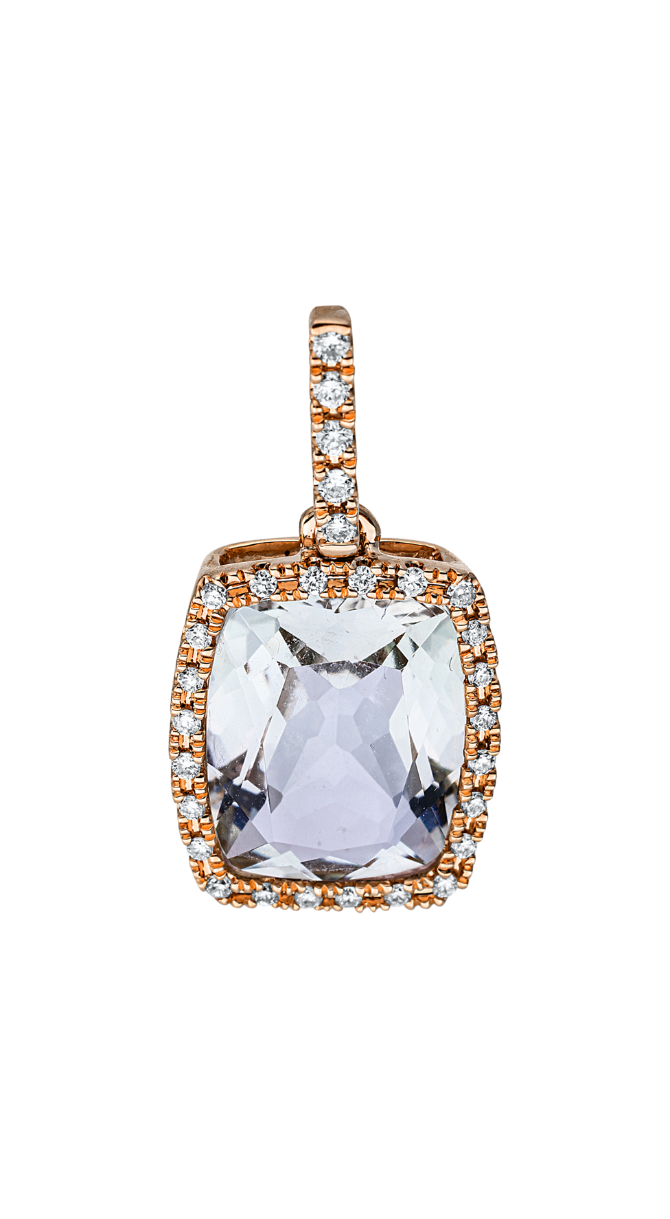 Brogle Classic amethyst pendant