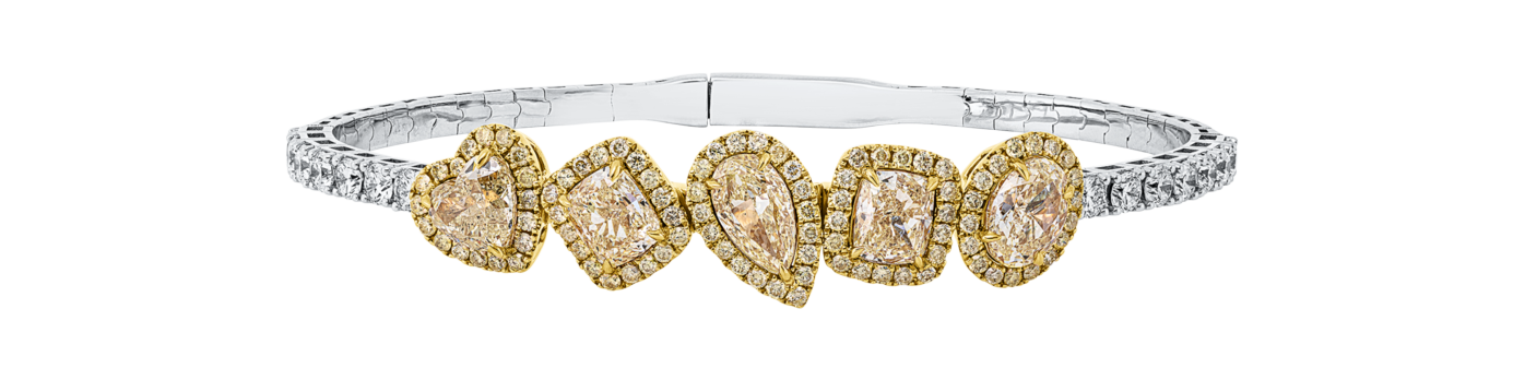Brogle Selection Bicolor Diamantarmreif Brogle Selection Bicolor Diamantarmreif