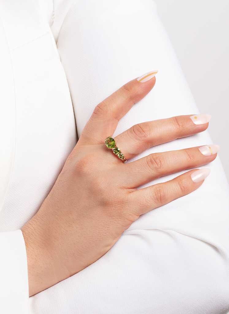 Brogle Classic peridot ring Brogle Classic peridot ring