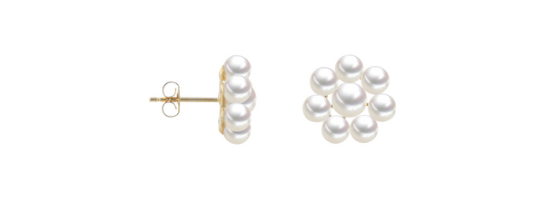 Brogle Classic Süßwasser Perlenohrstecker