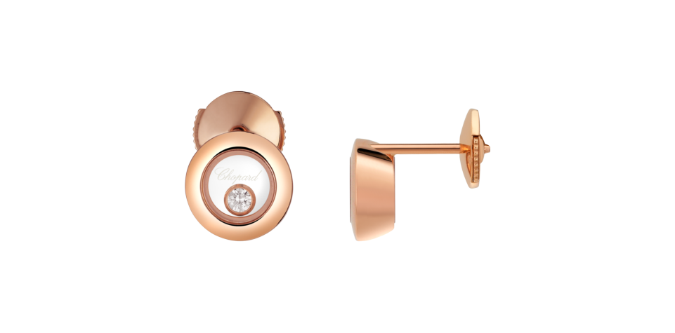 Chopard Icons Round Stud Earrings Chopard Icons Round Stud Earrings