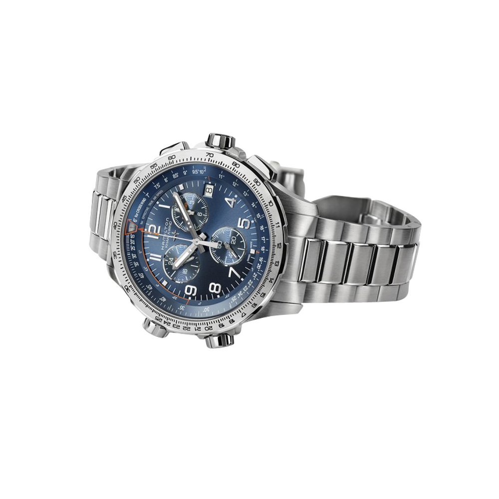 Hamilton Khaki X-Wind GMT Quartz Chrono 46mm