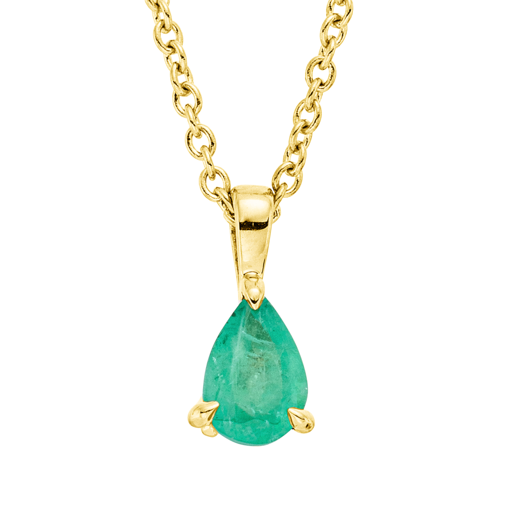 Brogle Classic Kette mit Smaragdanhänger Brogle Classic Kette mit Smaragdanhänger