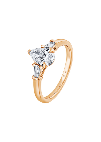 Brogle solitaire ring