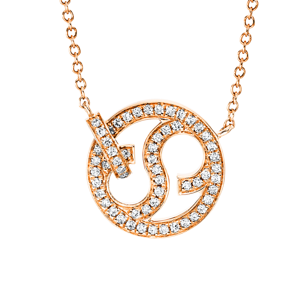 Brogle Selection Icon Kette mit Diamantanhänger